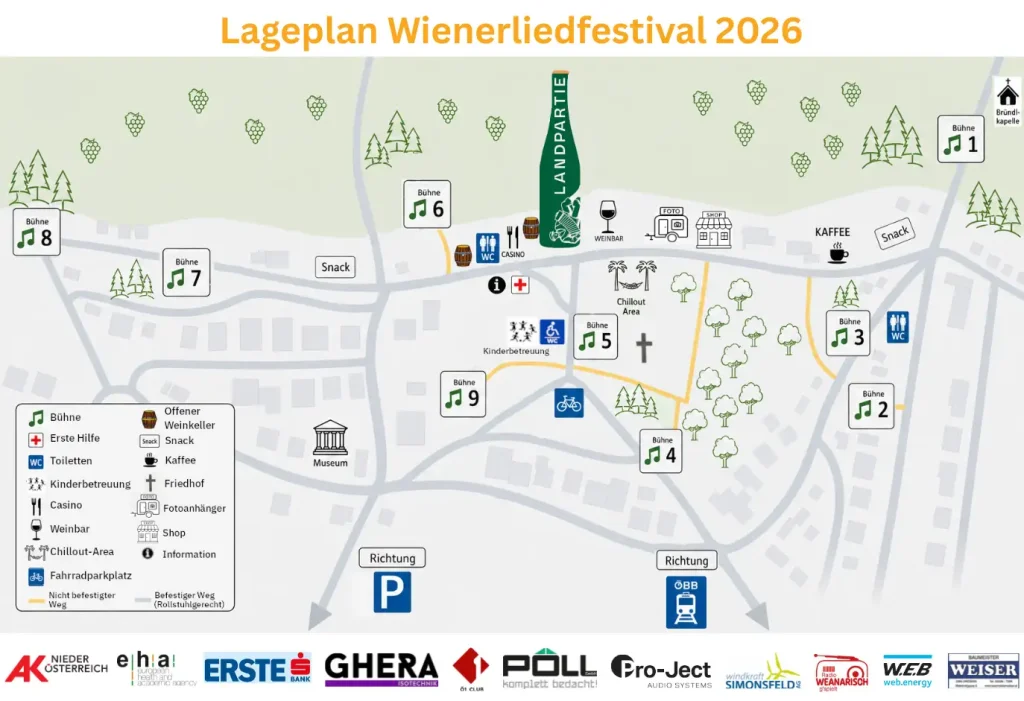 Lageplan Wienerliedfestival 2026
